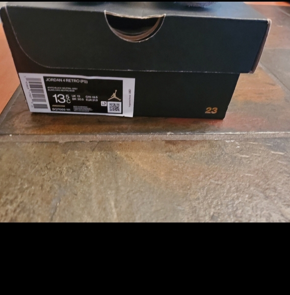 SOLD Jordan 4 Retro Black Military PS Size 13.5C - Picture 7 of 7